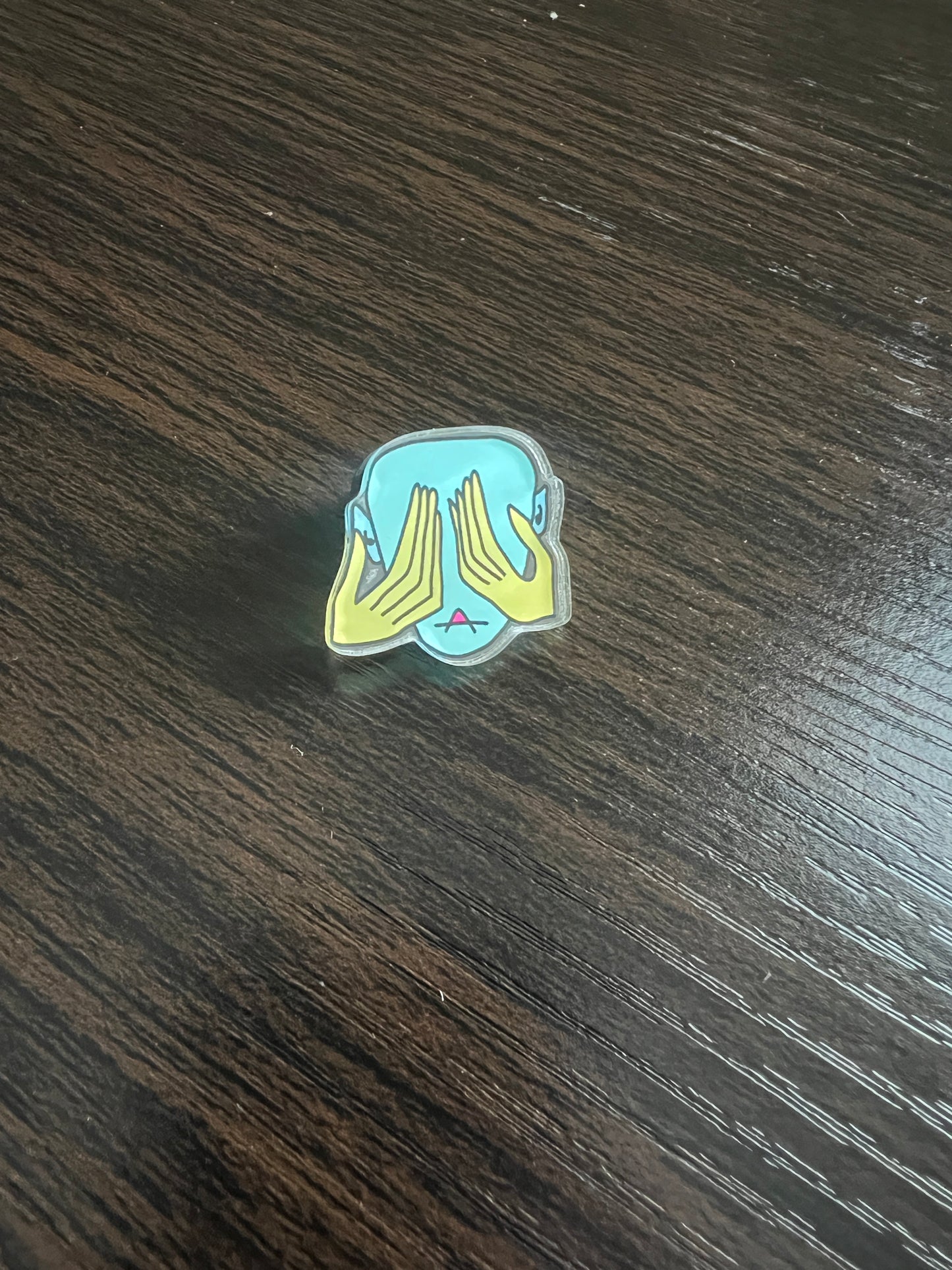 Morage faces pins